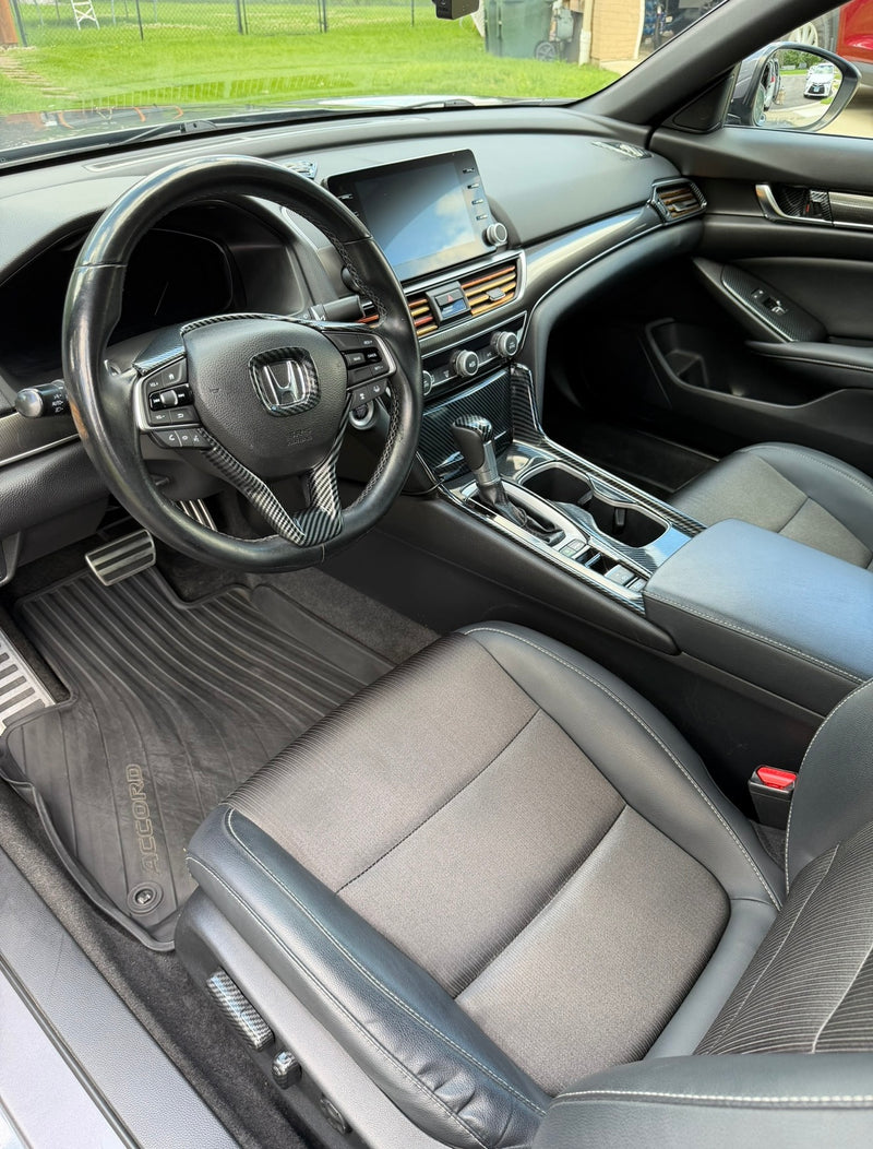 Leather Seat Conditioning - After